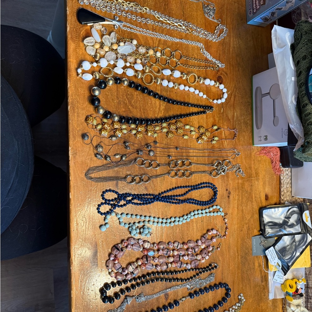 Huge lot of necklaces